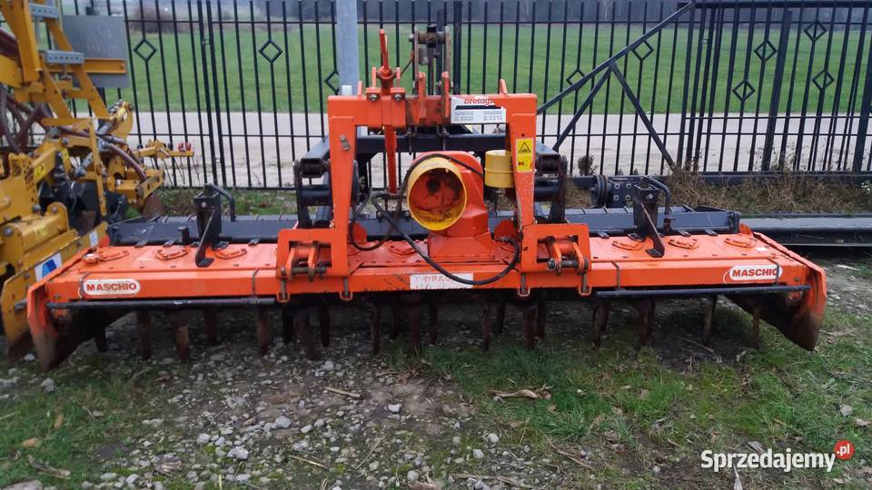 Brona wirnikowa Maschio 3m hydropak agregat nieuszkodzony Agregaty Dwornia