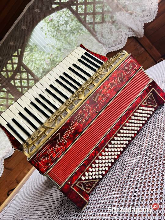 Włoski Akordeon Pancotti Italia 120b Musette małopolskie