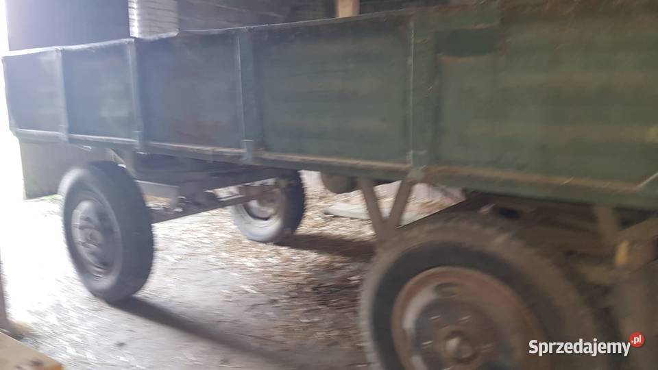 Przyczepa rolnicza D44 z dokumentami Włoszczowa