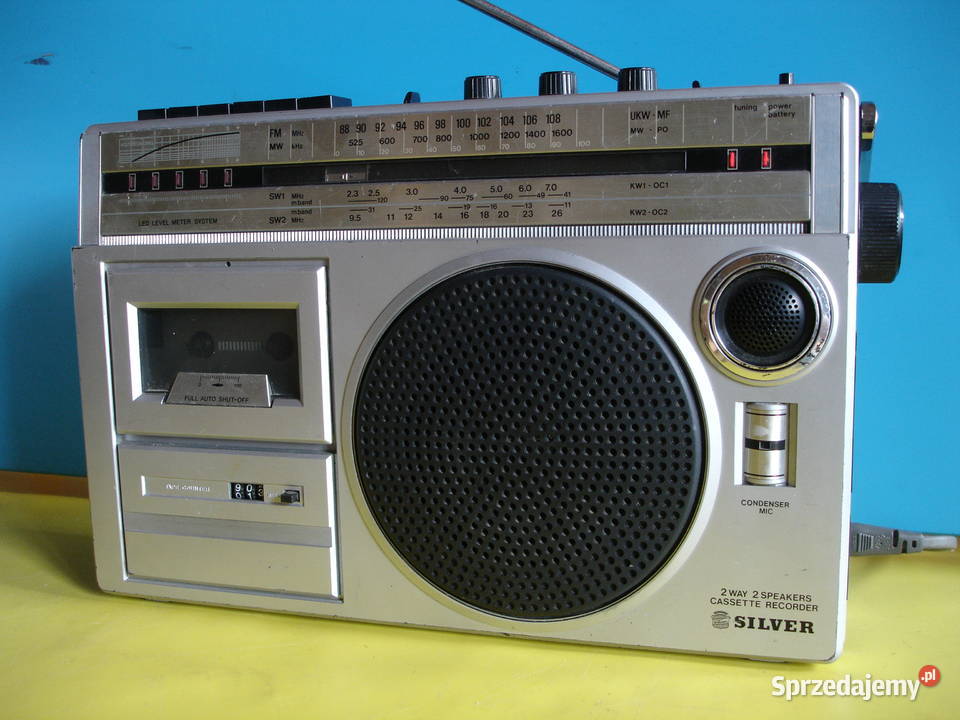 Radiomagnetofon SILVER RT435