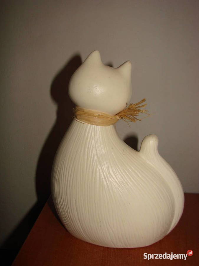 Kot ceramiczna figurka Antyki, Sztuka, Kolekcje