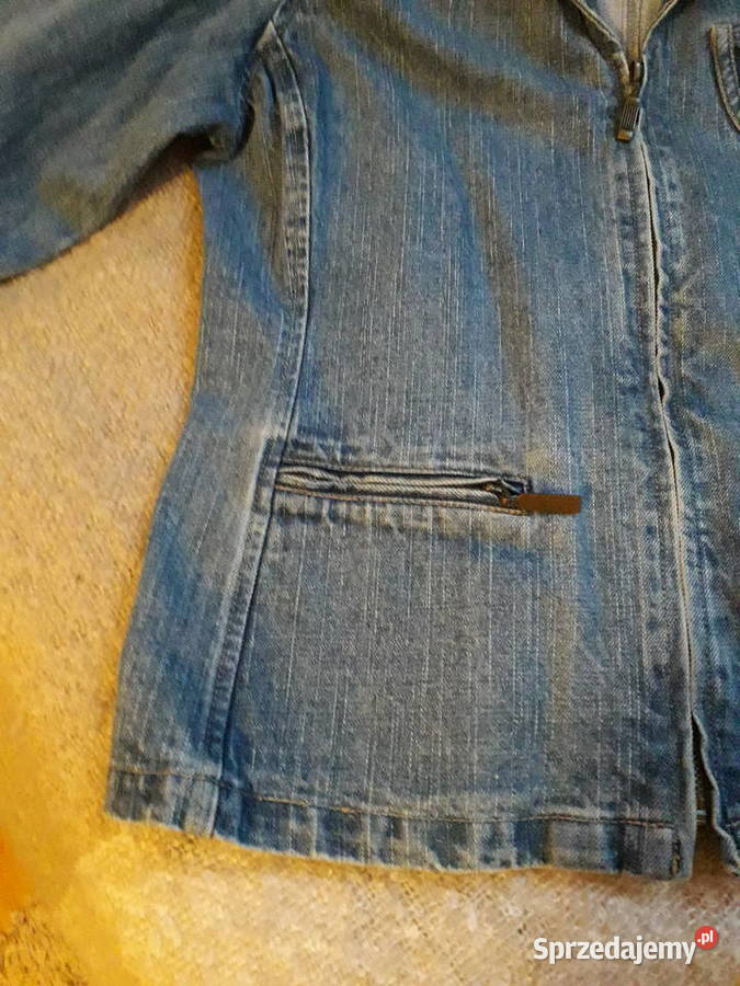 Kurtka jeansowa na zamek błyskawiczny Inna marka warmińsko-mazurskie Nidzica