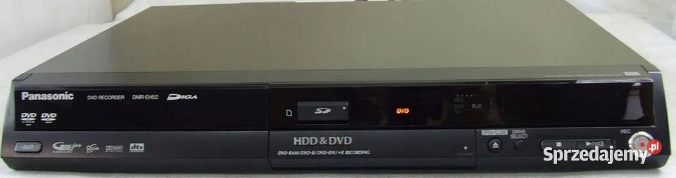 Nagrywarka DVD z HDD Panasonic z pilotem
