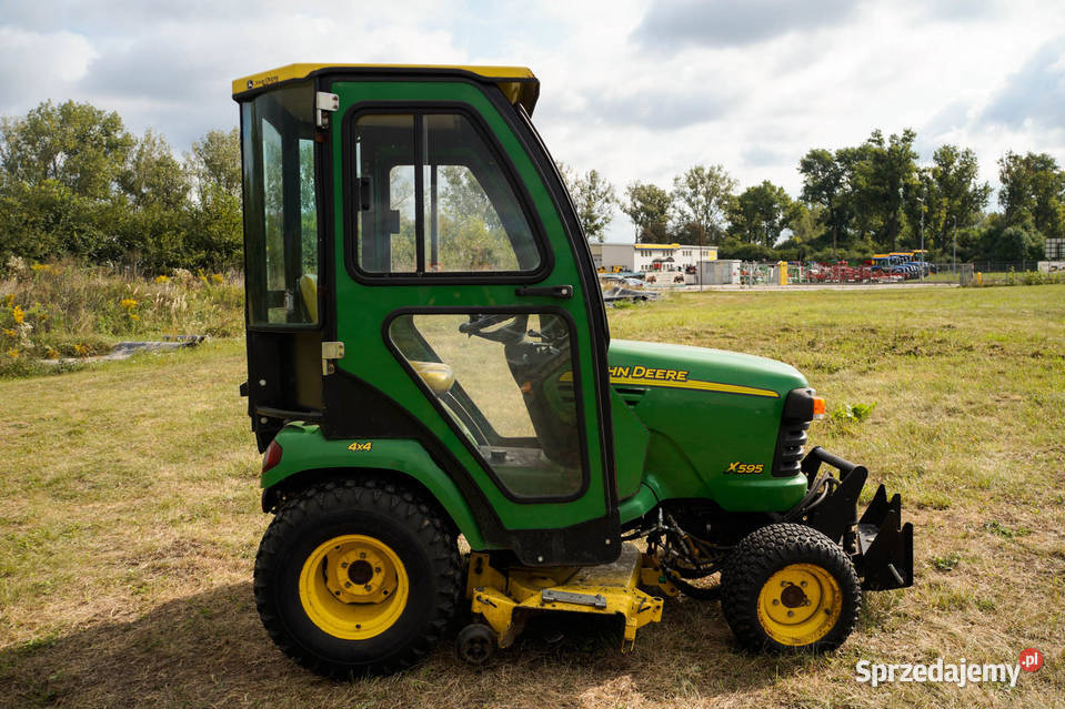 JOHN DEERE X595 CIĄGNIK TRAKTOREK KOMUNALNY VAT Ciągniki Wały A sprzedam