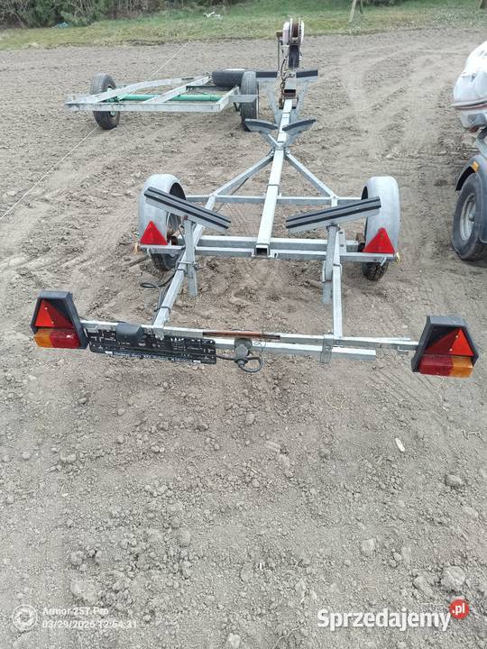Sprzedam przyczepkę podłodziową 1 zachodniopomorskie Lubiatowo sprzedam