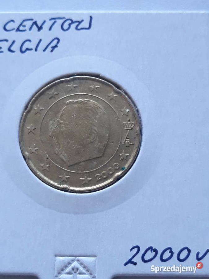20 Eurocentów Belgia 200020032008 r