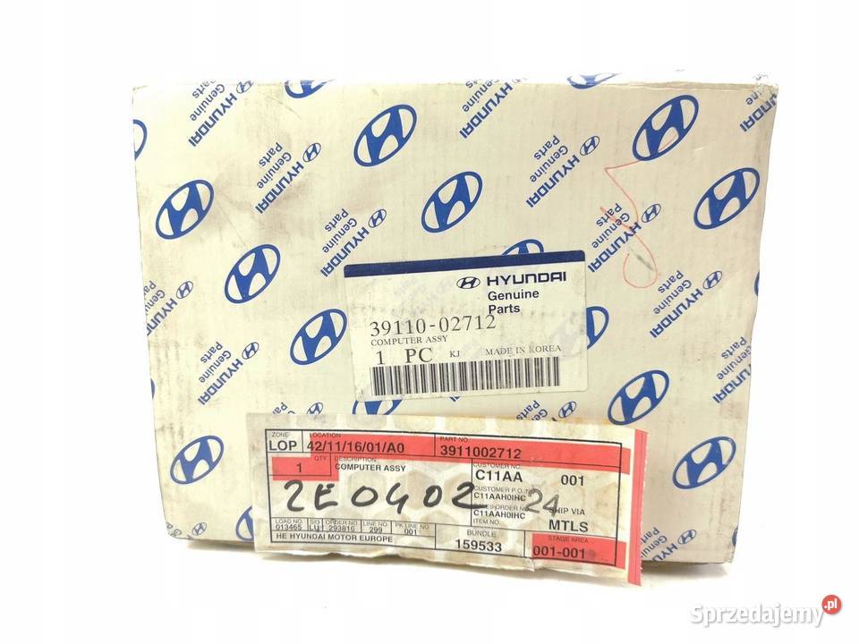 KOMPUTER SILNIKA ECU HYUNDAI ATOS 10 9703 ORI OE