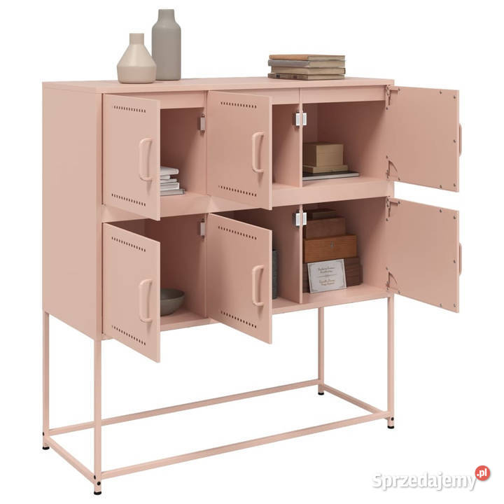 Szafka różowa 1005x39x107 stal WM846597 mazowieckie Warszawa sprzedam