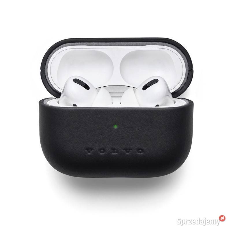 VOLVO skorzane etui AirPods Pro czarne OE OE Bielany Wrocławskie