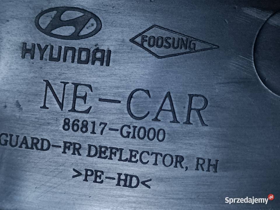 HYUNDAI IONIQ 5 NADKOLE PRAWY PRZÓD 86812GI000 osobowe Pleszew sprzedam