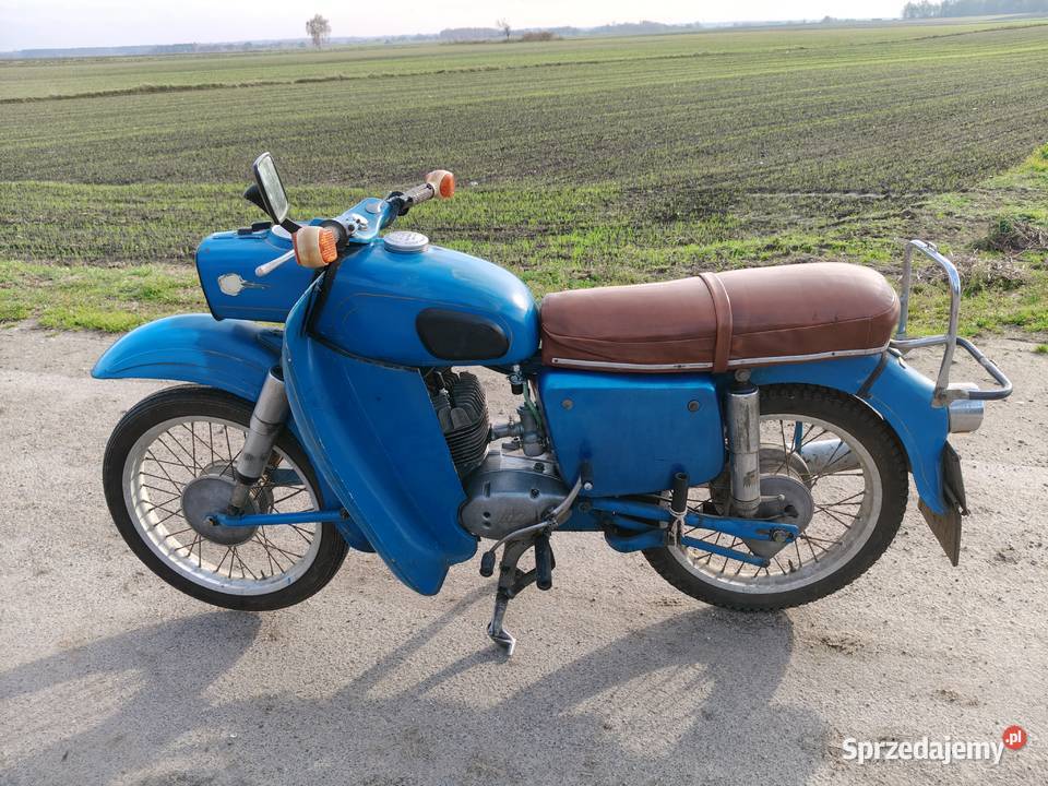 Motocykl MZ ES TROPHY 125 1969r z dokumentami do