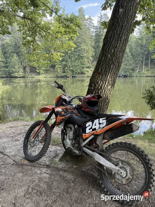 Ktm Sxf 250 2008r Rok produkcji 2008 warmińsko-mazurskie Lidzbark Warmiński sprzedam