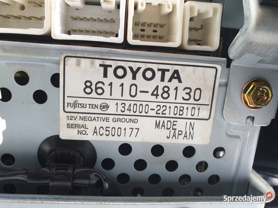 Lexus RX RX II WYŚWIETLACZ EKRAN 8611048130 Deski rozdzielcze, konsole lubelskie