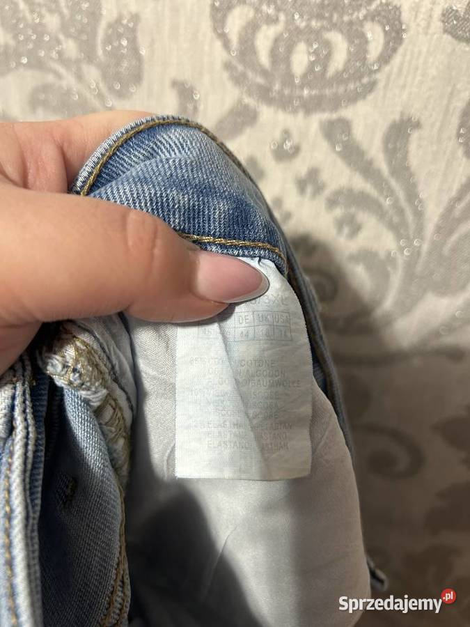 Jasnoniebieskie dżinsy Mom Fit 46 Rozmiar 46 Warszawa sprzedam
