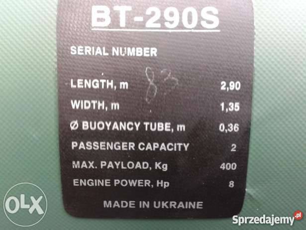 Ponton Bark BT290s śląskie