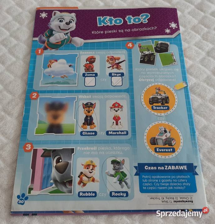 Psi Patrol Oficjalny magazyn 62020 Egmont Rok wydania 2020