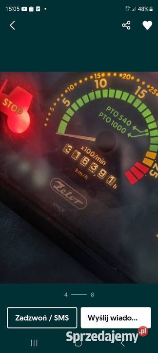 Zetor 7341 Napęd 4x4 Komarów-Osada