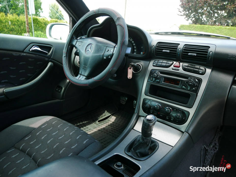 Mercedes C 180 18 129 Coupe Panorama Bogata centralny zamek Goczałkowice-Zdrój