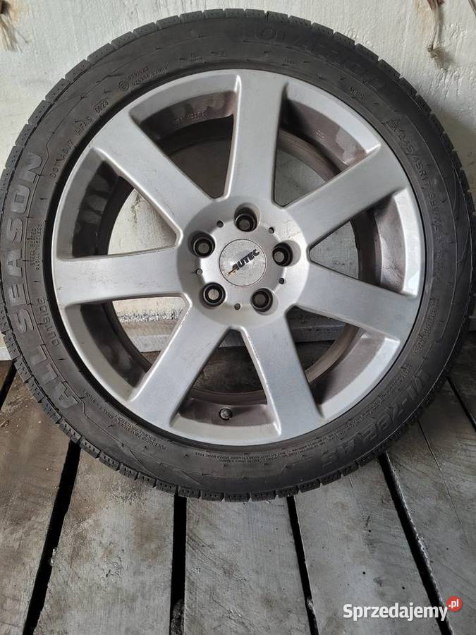 Sprzedam 4 Felgi z Oponami do Mercedes Benz aluminiowe Rypin