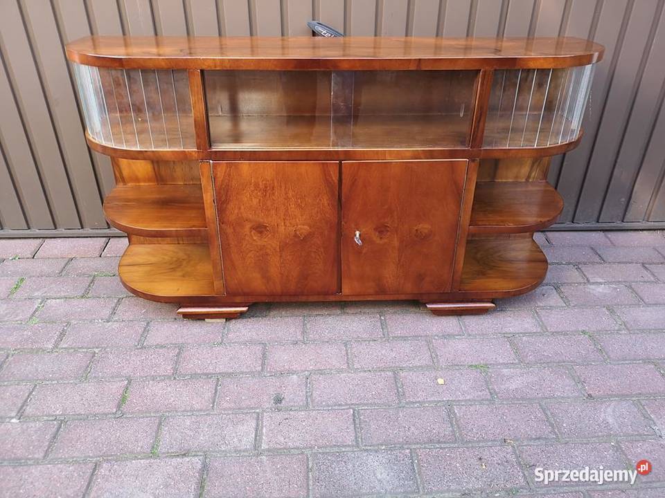 Komoda ARTDECO RTV Niska Orzech Unikat 118 Stara wielkopolskie Swarzędz
