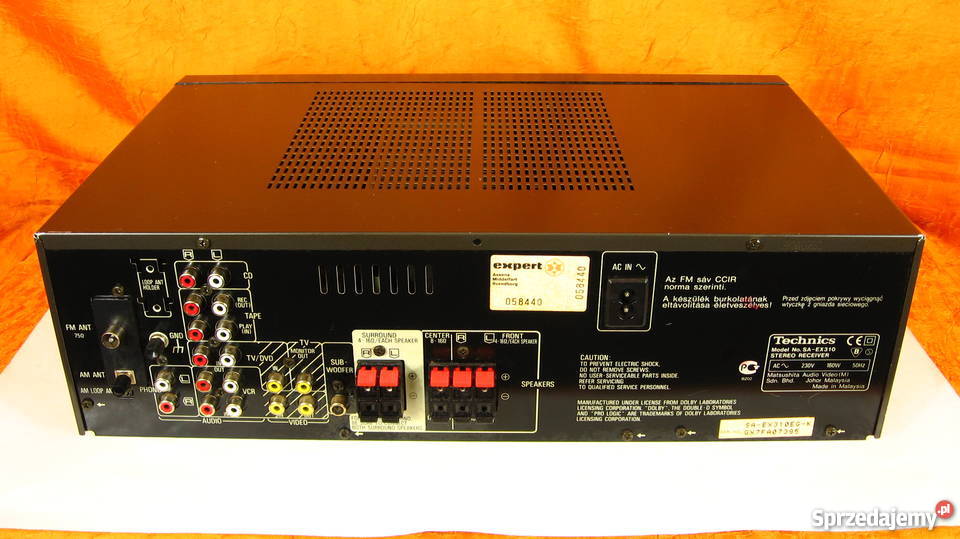 TECHNICS SAEX310 AMPLITUNER Rds wzmacniacz Świebodzice