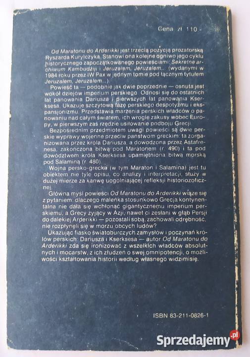 Maratonu do Arderikki Ryszard Kurylczyk Hajnówka