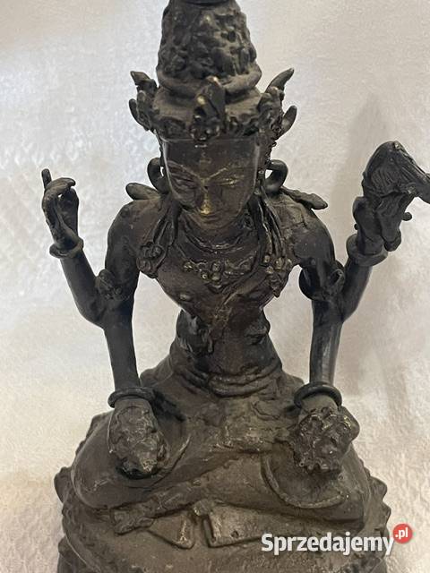 Figurka bóstwa orientalnego z brązu wieloręka Kraków sprzedam