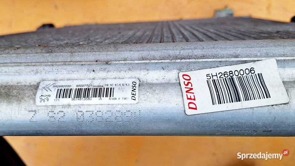 PEUGEOT 207 208 CHŁODNICA KLIMATYZACJI SKRAPLACZ Radom sprzedam