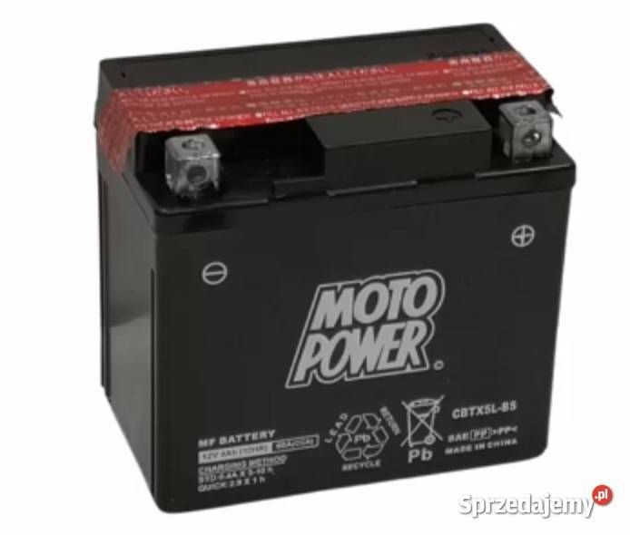 Akumulator motocyklowy MotoPower CBTX5LBS Mielec