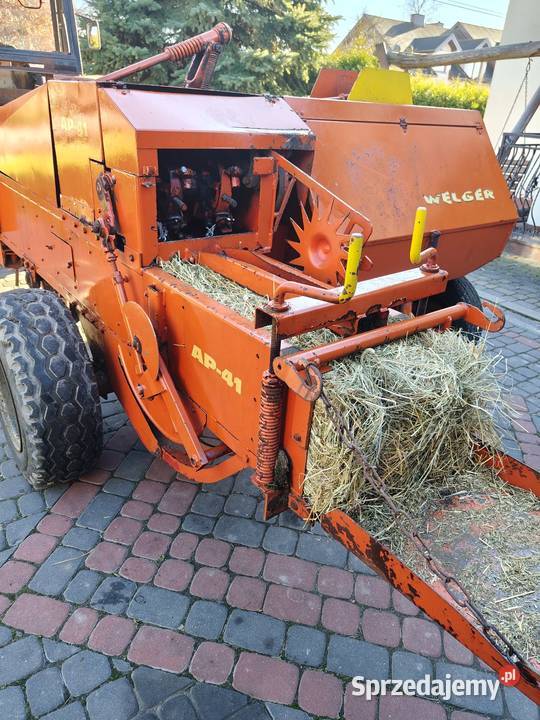 Prasa kostkującą Kostka Welger AP41 TRASNPORT nieuszkodzony Łomno