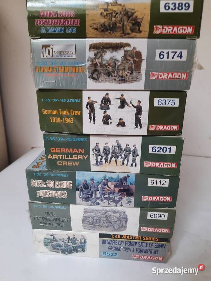 Modele dragon 135 do sklejania nowe podkarpackie Rzeszów