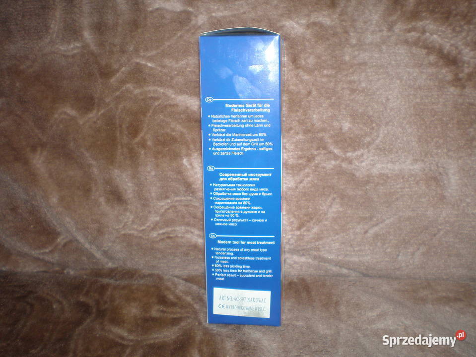 Sprzedam zmiękacz do mięsa nowy czarny Pozostałe śląskie Piekary Śląskie