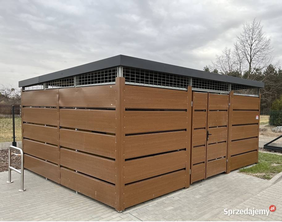 Wiata śmietnikowa na wymiar prosto producent Szczecinek
