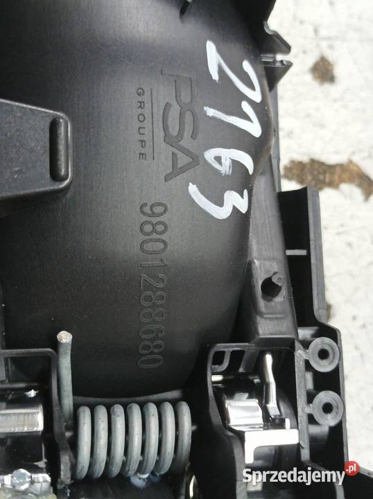 KLAMKA WEWNĘTRZNA 9801288580 9801288680 Citroen