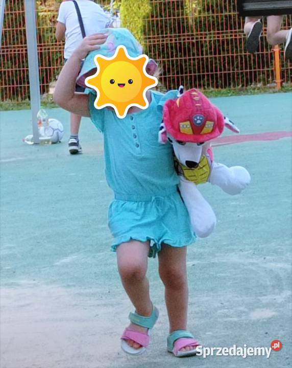 Letni kombinezon falbanki haft angielski Zara 92 Katowice