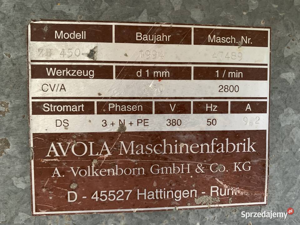 Piła stołowa budowlana tarczowa krajzega AVOLA 4 Produkcja Bieliny