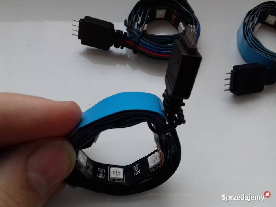 LED RGB 12V 4pin 30 3x oświetlenie płyt głównych Pozostałe Bydgoszcz
