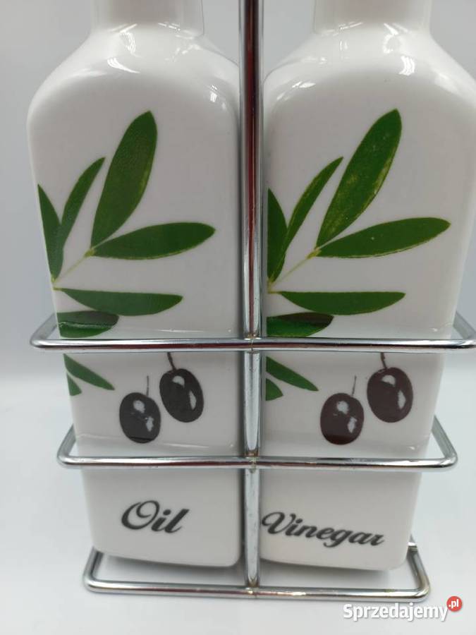 Porcelanowy angielski zestaw kuchenny na olej i Inowrocław sprzedam