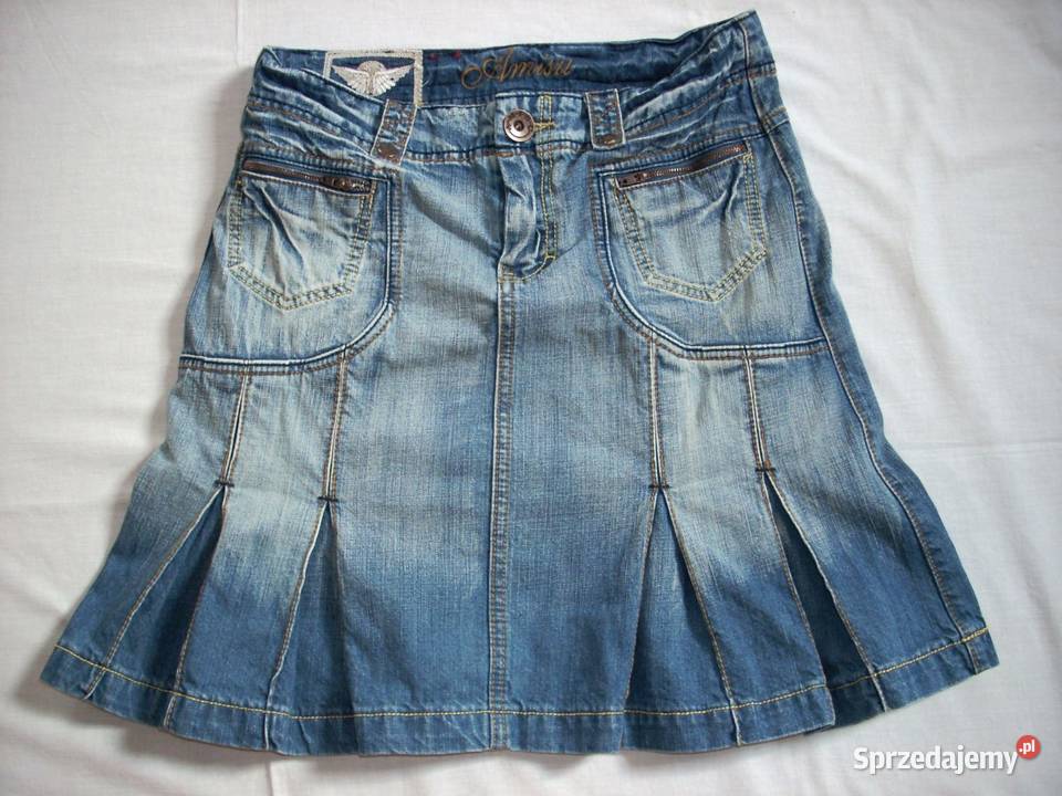 Jeansowa Dżinsowa spódnica AMISU 38 40 Jeans Nowy Sącz