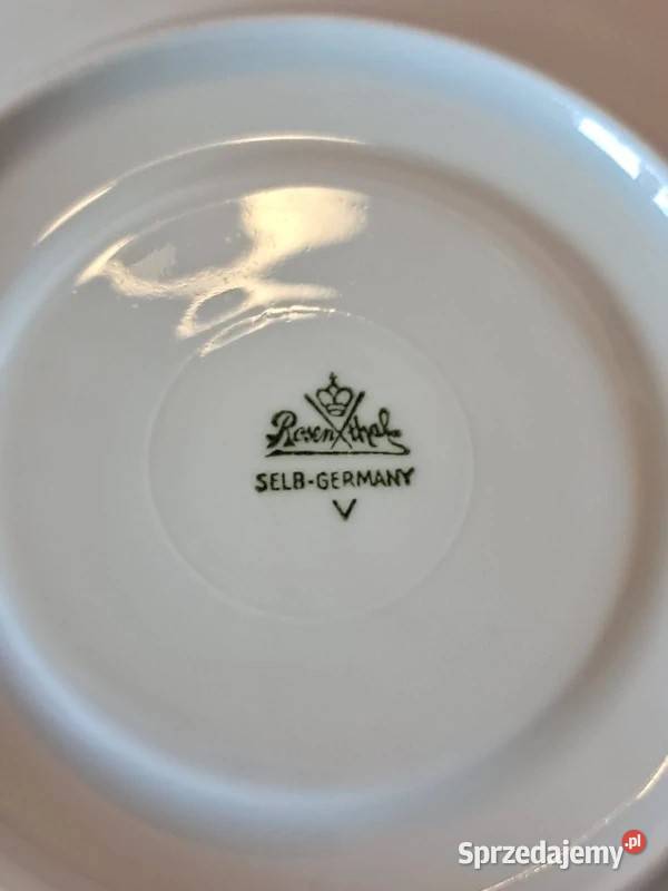 Rosenthal filiżanka trio lubuskie Skwierzyna