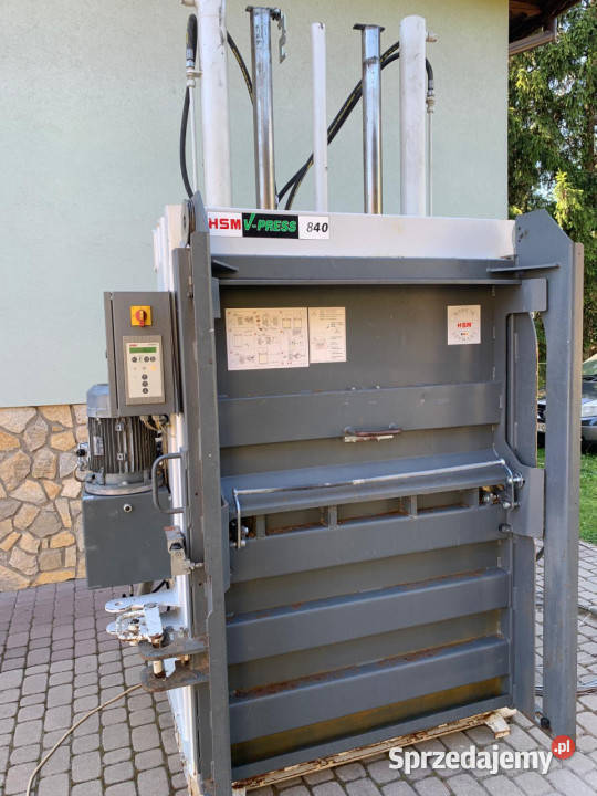 Belownicaprasa pionowa do odpadów HMS VPress 840 Piotrów-Porębiska