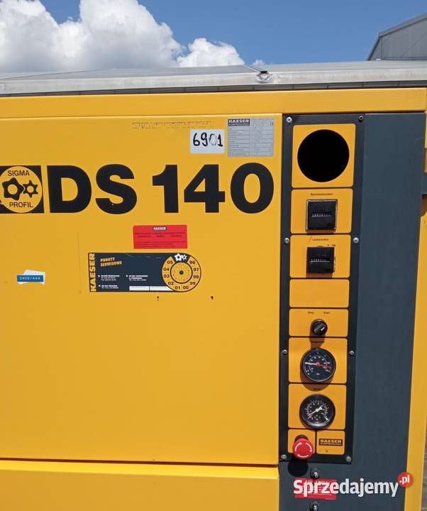 Sprężarka śrubowa Kompresor Kaeser DS140 75kW Wilków