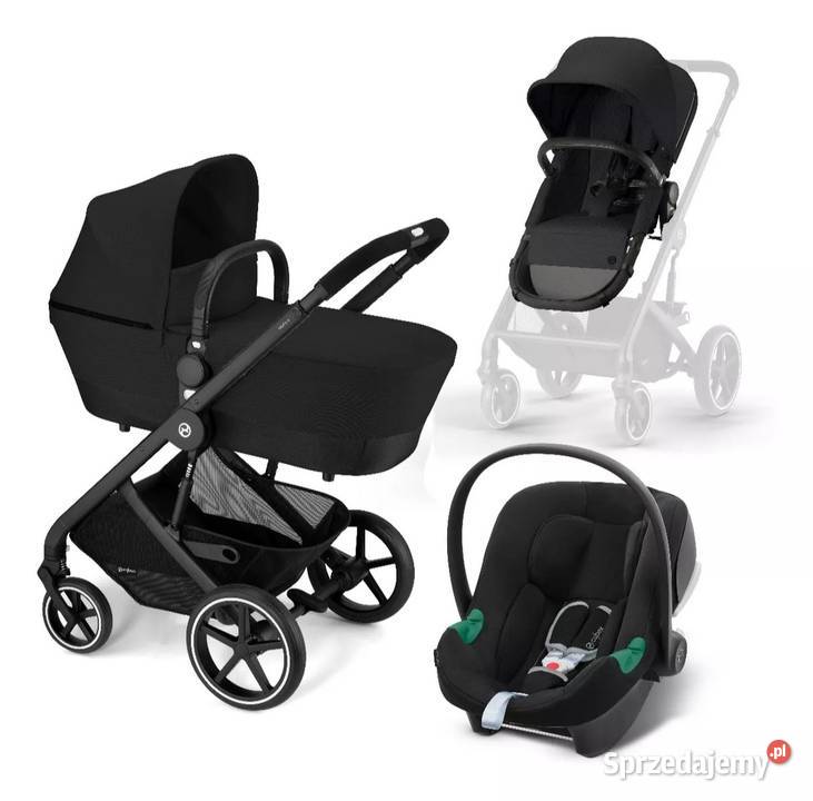 Cybex Balios S 2w1 plus fotelik Cybex Aton B2 Aluminium Wielofunkcyjne podlaskie Wysokie Mazowieckie