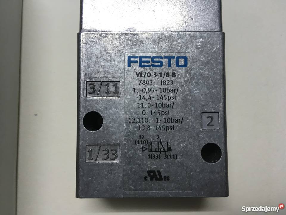 Zawór pneumatyczny FESTO VLO318 7803 Brzoza