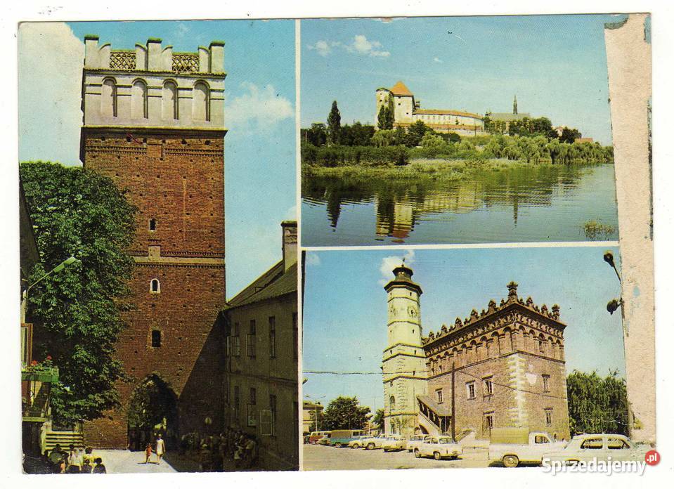 SANDOMIERZ POCZTÓWKA WIELOWIDOKOWA Krynki