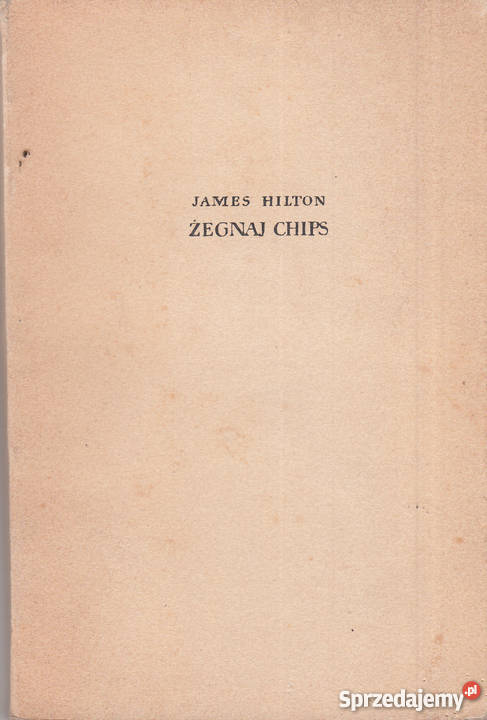 02694 ŻEGNAJ CHIPS JAMES HILTON Czyrna
