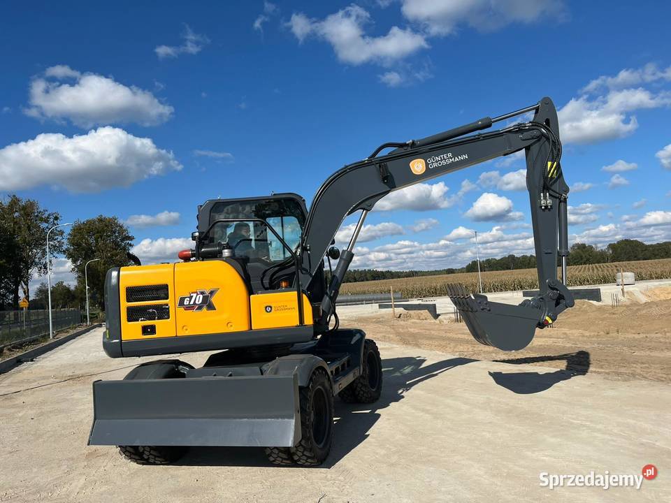 Nowa Koparka kołowa G70X Gunter Grossmann nie Koparki łódzkie