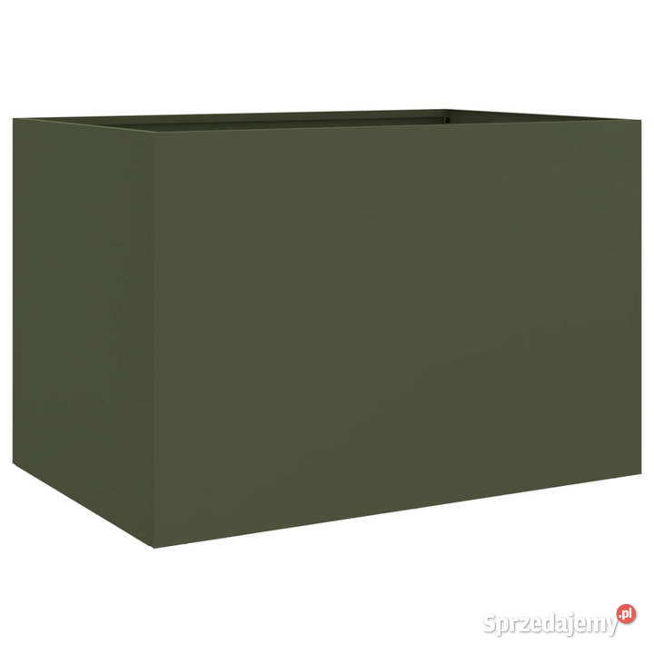 Donica oliwkowa 62x40x39 stal WM841598 Warszawa