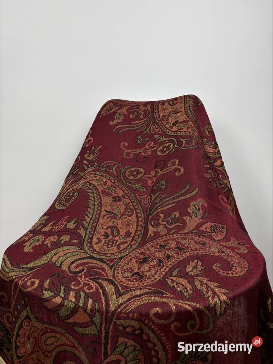 Elegancki żakardowy szal Uniseks