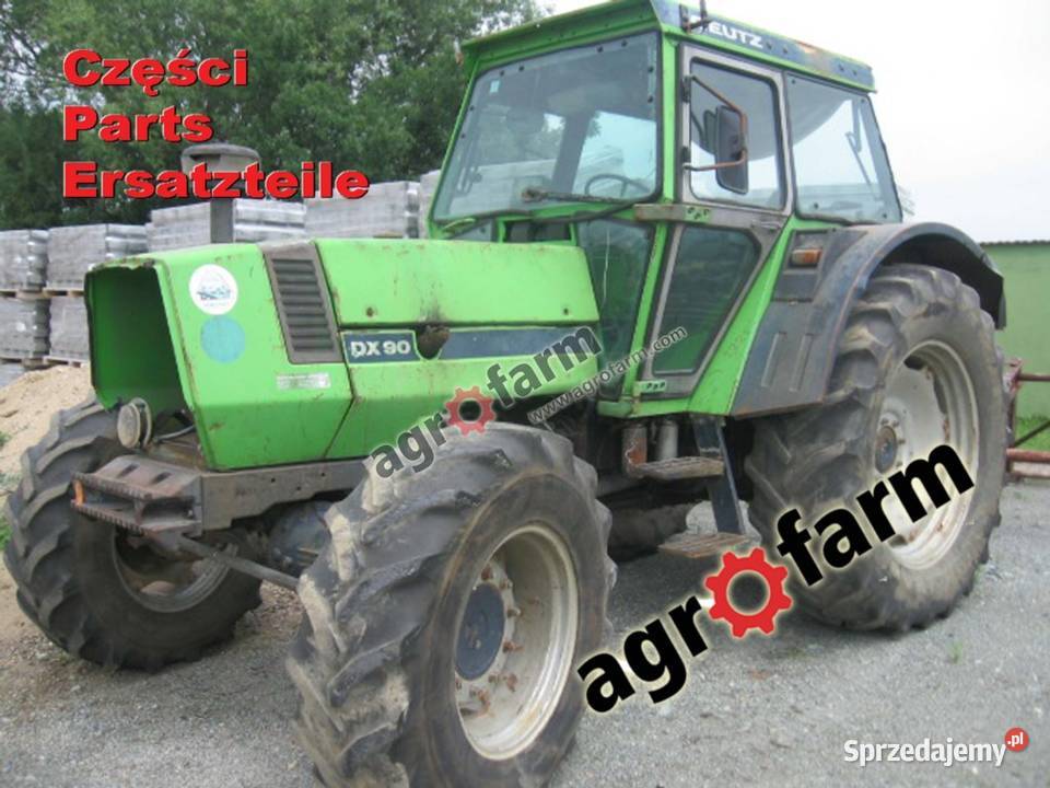 Deutz DX 90 części skrzynia biegów silnik oś Pozostałe dolnośląskie Byków